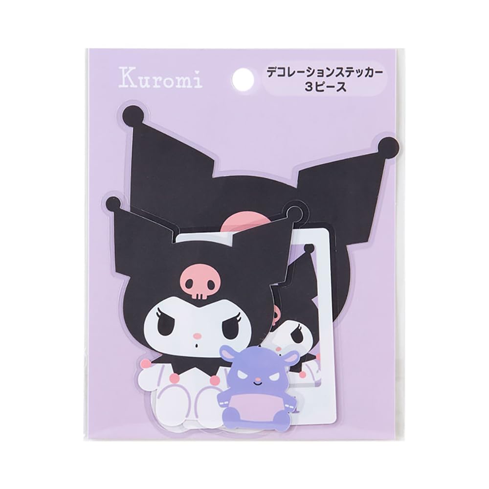 Sanrio Kuromi Sticker Set - 11.5 x 10 cm Character Decoration- Japan Figure Store - #1 Bring To You The Best Japanese Goods