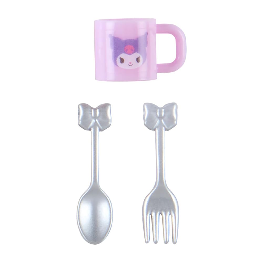 Sanrio Pitatto Friends Mini Kuromi Dress-Up Accessory Set 16x8x2.5 Cm- Japan Figure Store - #1 Bring To You The Best Japanese Goods