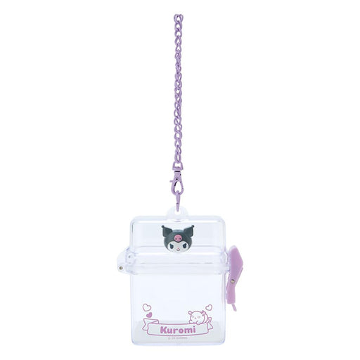 Sanrio Pitatto Friends Mini Clear Case Kuromi Dress-Up 8x8x4 Cm- Japan Figure Store - #1 Bring To You The Best Japanese Goods