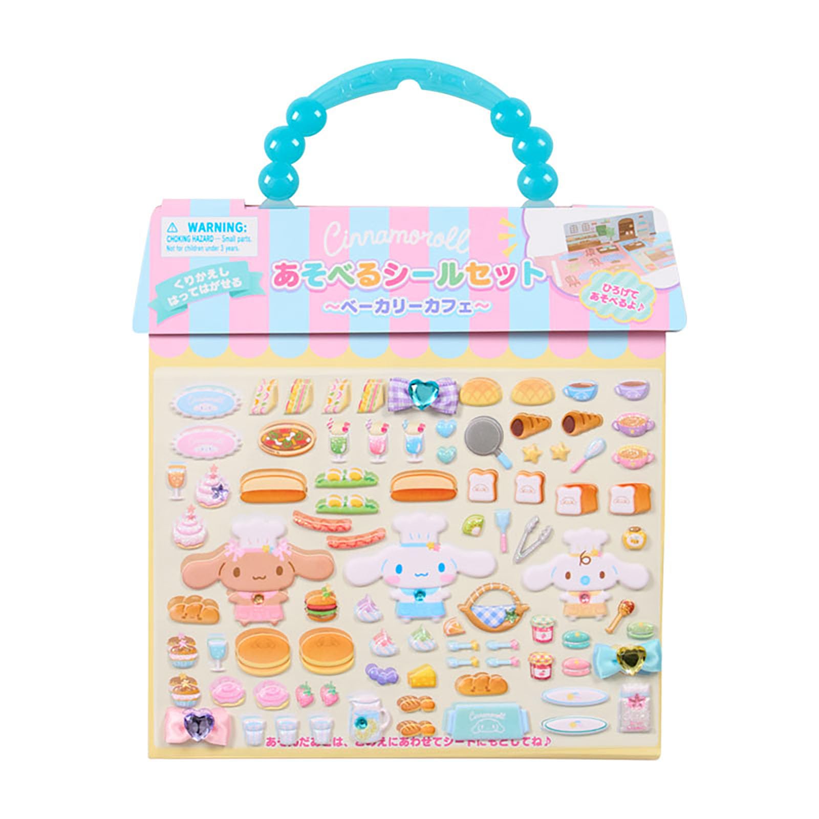Sanrio Cinnamoroll Playable Sticker Set for Kids Ages 3+