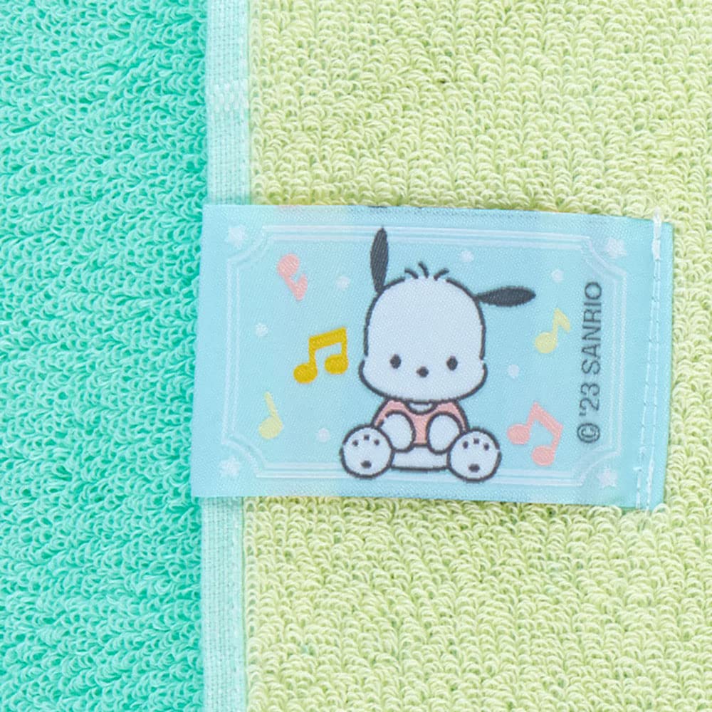 Sanrio Pochacco Compact Bath Towel 871532 Lightweight Fast Drying- Japan Figure Store - #1 Bring To You The Best Japanese Goods