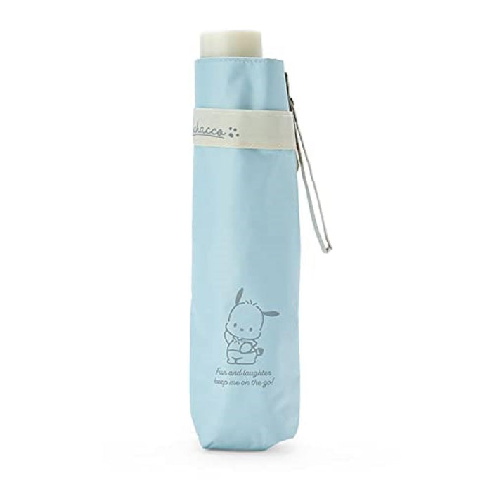Sanrio Pochacco Folding Umbrella for Sun and Rain Durable Portable 834700- Japan Figure Store - #1 Bring To You The Best Japanese Goods