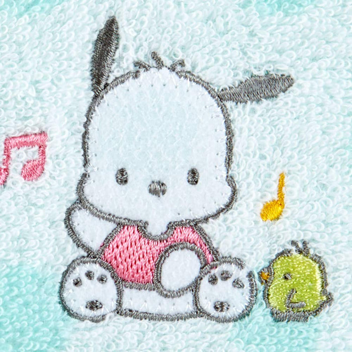 Sanrio Pochacco Imabari Dots Face Towel High Quality Cotton- Japan Figure Store - #1 Bring To You The Best Japanese Goods