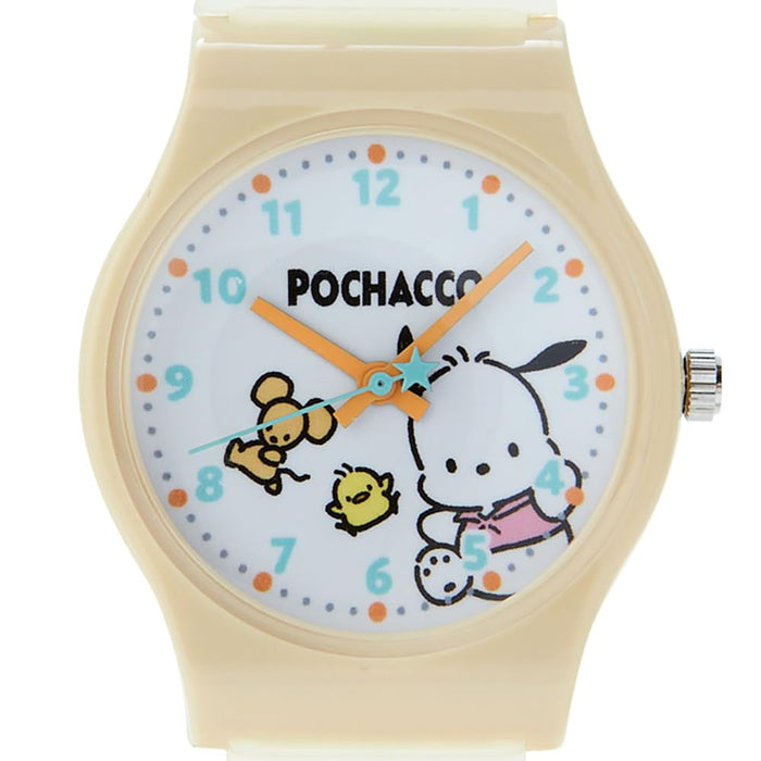 Sanrio Pochacco Rubber Watch 20.5x3.3 cm Character 181170- Japan Figure Store - #1 Bring To You The Best Japanese Goods