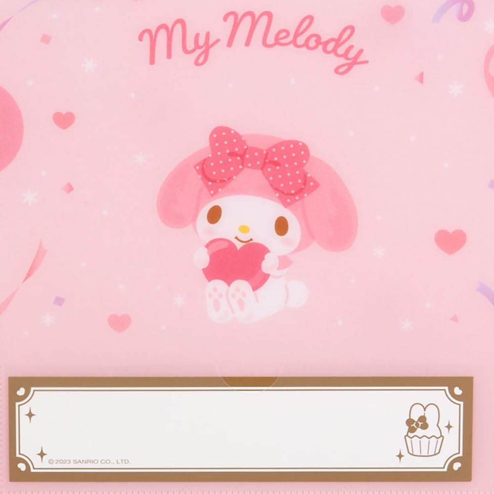 Sanrio My Melody Pocket File 20x28cm Character Organizer- Japan Figure Store - #1 Bring To You The Best Japanese Goods