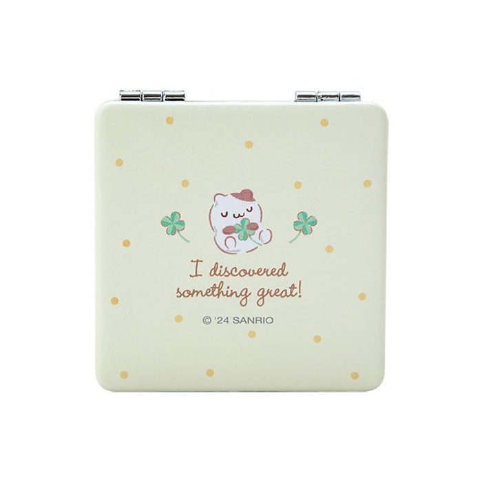 Sanrio Pompompurin Pocket Mirror Compact 6x6x0.9cm - New Life Accessory- Japan Figure Store - #1 Bring To You The Best Japanese Goods