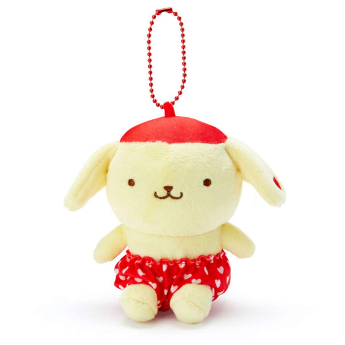 Sanrio Pompompurin Red Mascot Holder Tokimeki Favorite Goods Series- Japan Figure Store - #1 Bring To You The Best Japanese Goods