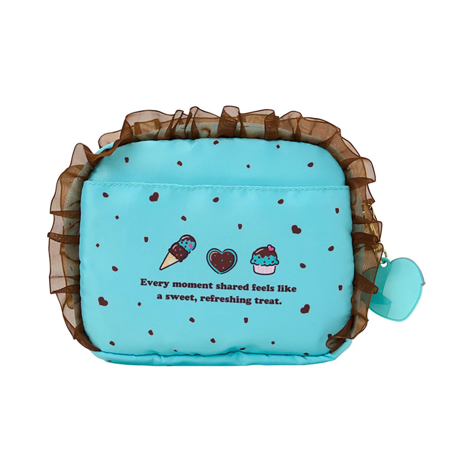 Sanrio Kuromi Pouch Chocolate Mint Polyester Cotton Ages 3+