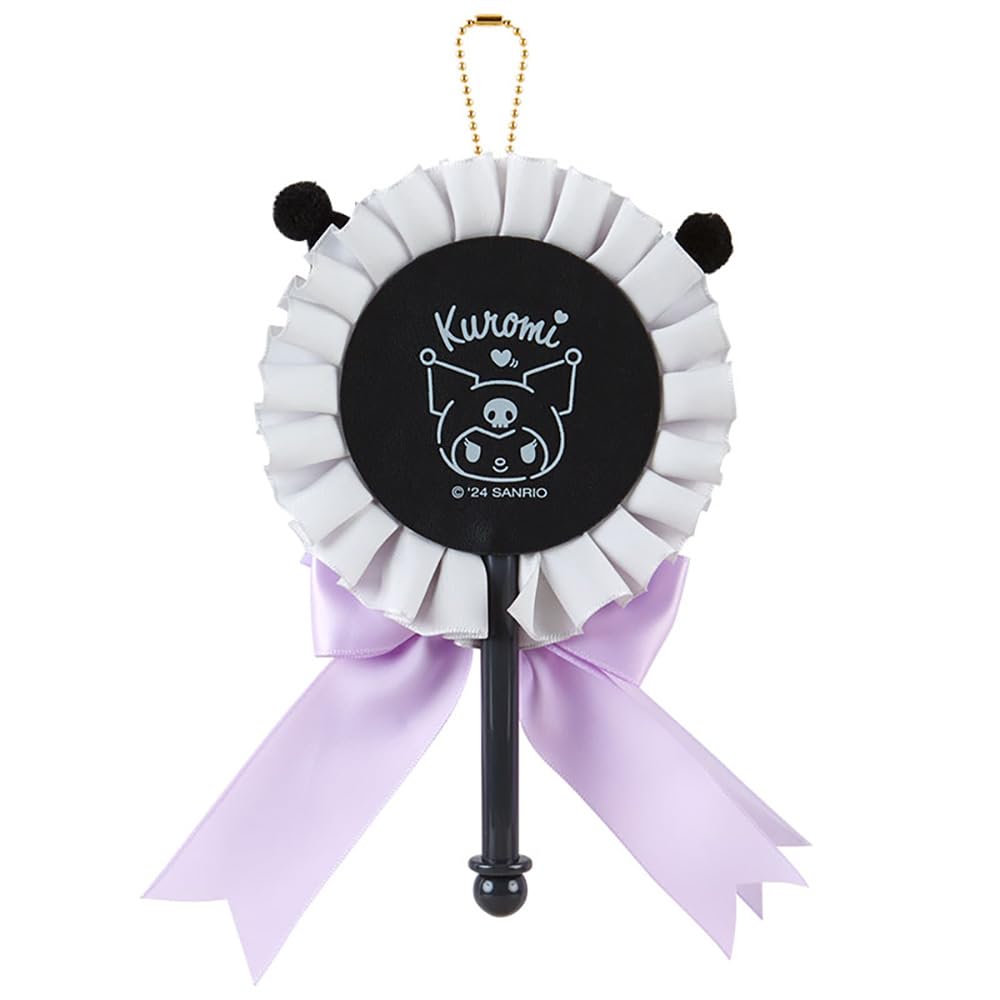 Sanrio Kuromi Rosette Stick Mascot Holder 19.5X10X1.5 Cm- Japan Figure Store - #1 Bring To You The Best Japanese Goods