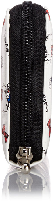 Sanrio Round Wallet White Compact Design Durable Material- Japan Figure Store - #1 Bring To You The Best Japanese Goods