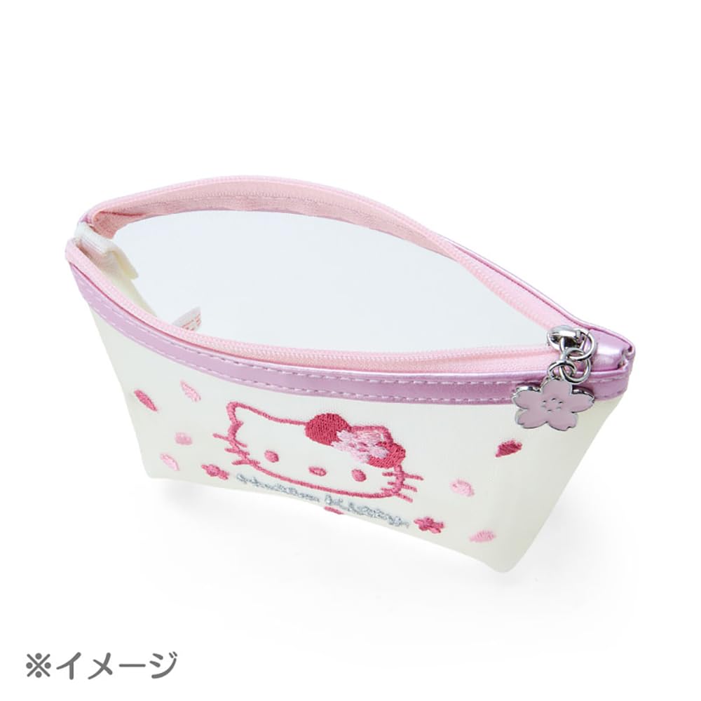 Sanrio Sakura Design Series - My Melody Mesh Pouch 9x15x5 Cm- Japan Figure Store - #1 Bring To You The Best Japanese Goods