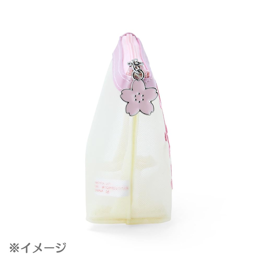 Sanrio Sakura Series Mesh Pouch My Sweet Piano 9x15x5cm Character Design- Japan Figure Store - #1 Bring To You The Best Japanese Goods