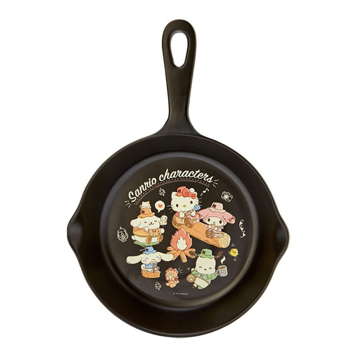 Sanrio Characters Melamine Plate Cute Camp 124648 Durable Kids Dish.- Japan Figure Store - #1 Bring To You The Best Japanese Goods