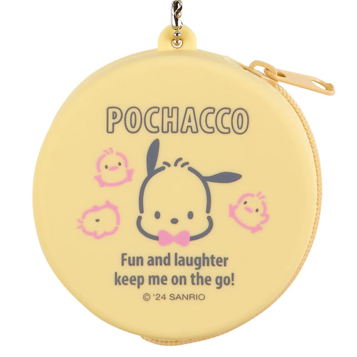 Sanrio Silicone Mini Case Charm Keychain - Pochacco 6.5x6.5x3cm Character- Japan Figure Store - #1 Bring To You The Best Japanese Goods