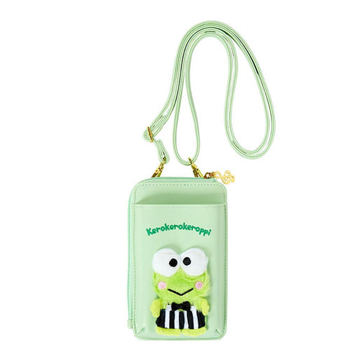 Sanrio Kerokerokeroppi Smartphone Shoulder for A Happy Life- Japan Figure Store - #1 Bring To You The Best Japanese Goods