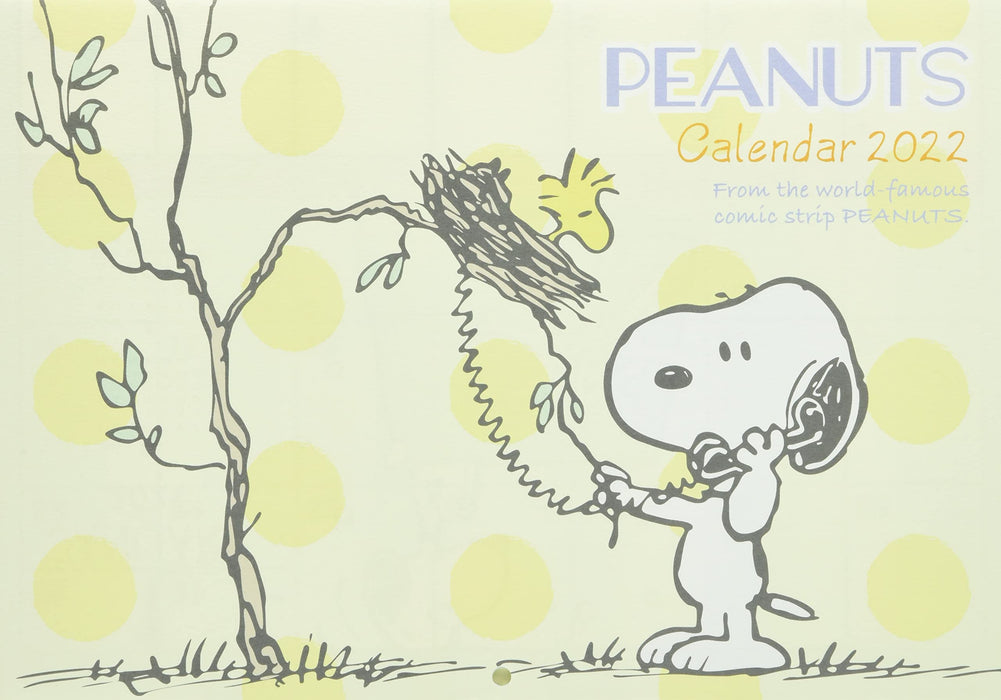 Sanrio Snoopy 2022 Wall Calendar Horizontal - 747831- Japan Figure Store - #1 Bring To You The Best Japanese Goods