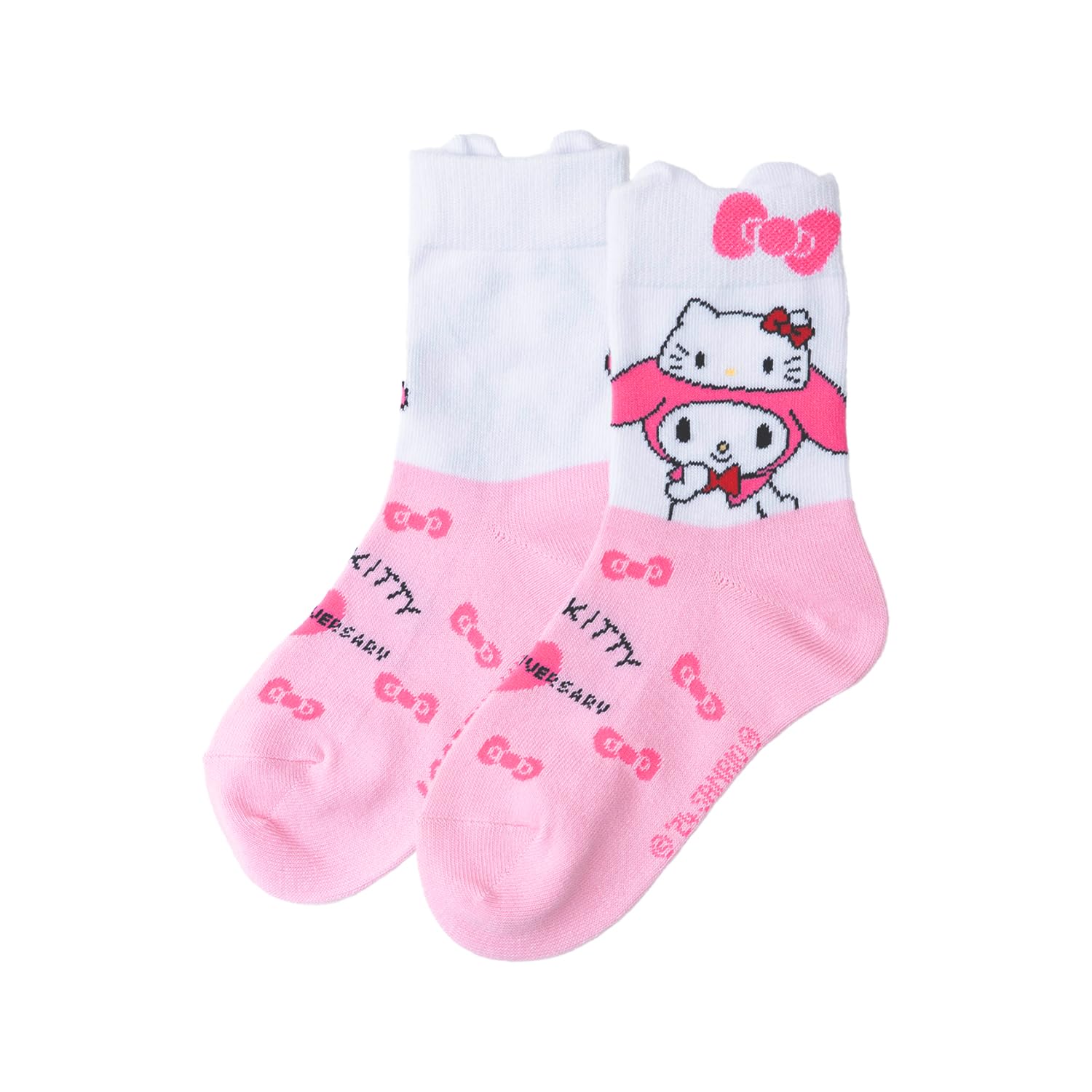 Sanrio Women's and Kids Short Socks - Selectable 1 Pair Cinnamoroll Hello Kitty- Japan Figure Store - #1 Bring To You The Best Japanese Goods