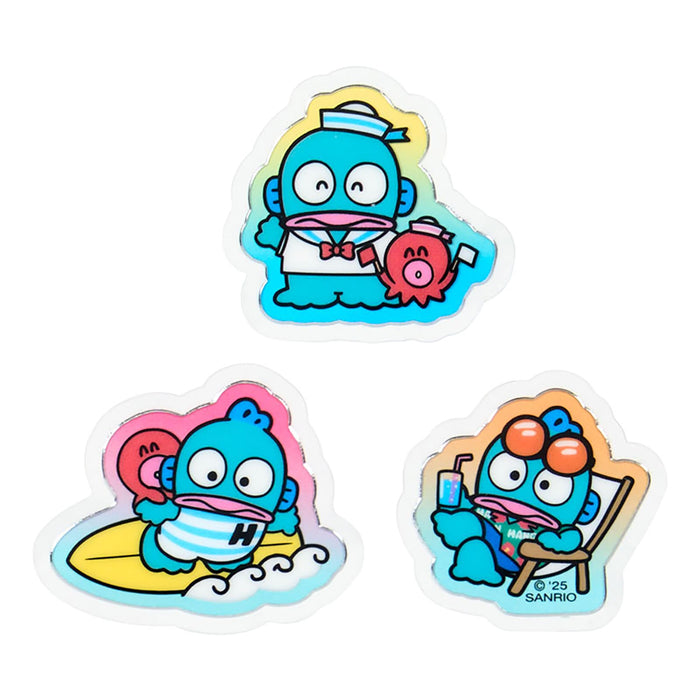 Sanrio Hangyodon Summer Stickers PVC/CPP Case for Ages 3+- Japan Figure Store - #1 Bring To You The Best Japanese Goods