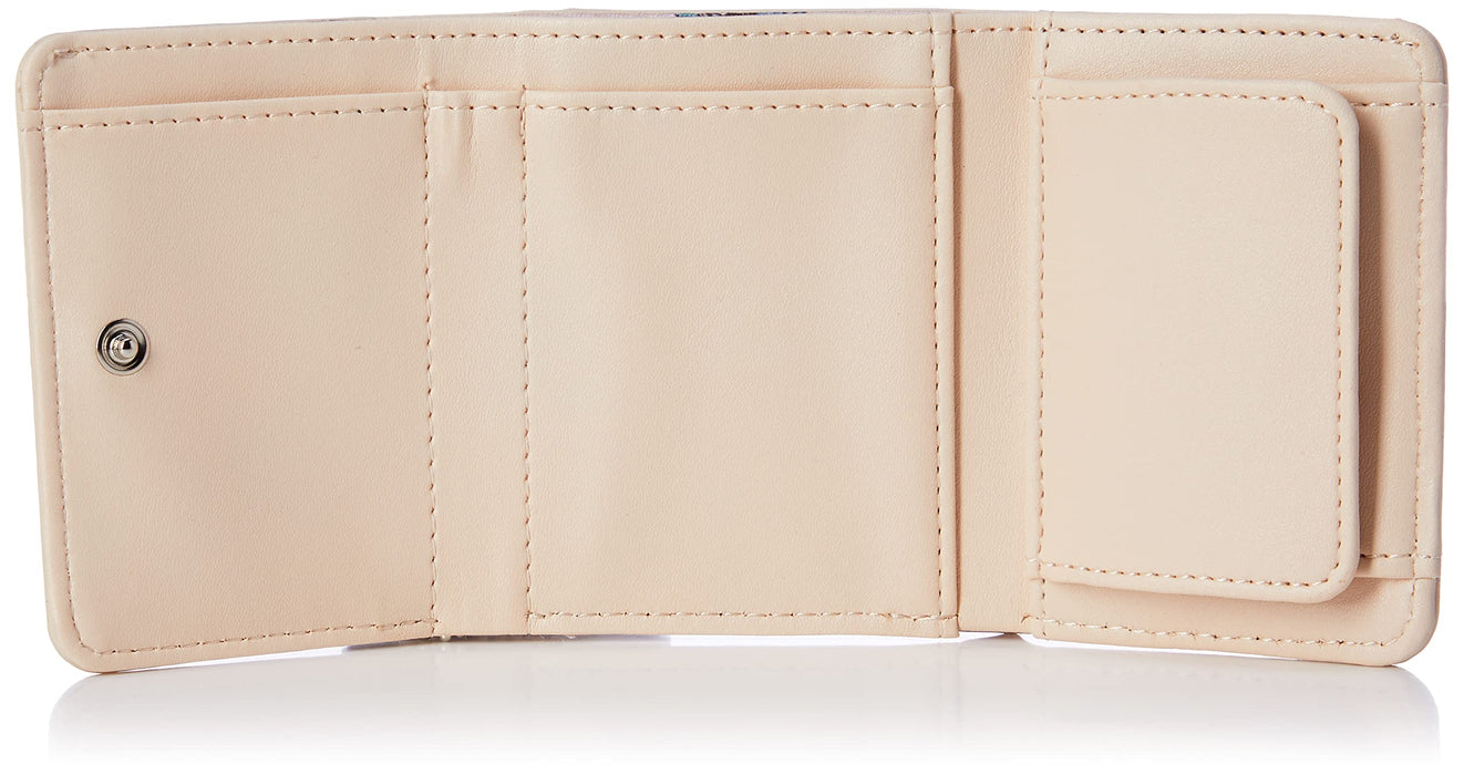 Sanrio Beige Tri-Fold Wallet for Women with Sanrio Characters Cnm-Wlt04- Japan Figure Store - #1 Bring To You The Best Japanese Goods