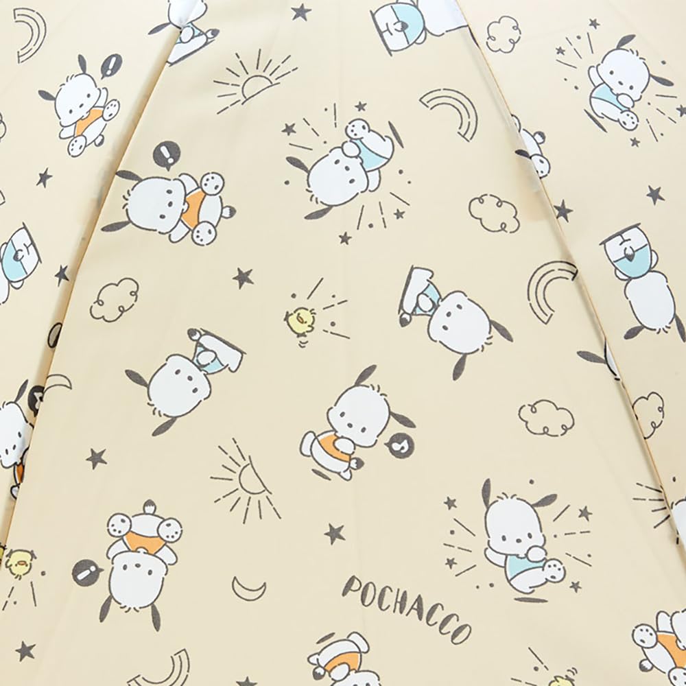 Sanrio Pochacco Kids Umbrella 50cm – Long Handle Character Design- Japan Figure Store - #1 Bring To You The Best Japanese Goods