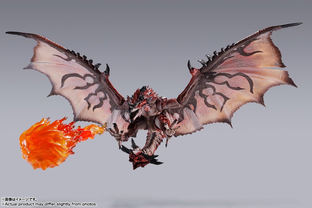 Bandai Shmonsterarts Monster Hunter Rathalos 20th Anniversary Movable Figure 400mm- Japan Figure Store - #1 Bring To You The Best Japanese Goods