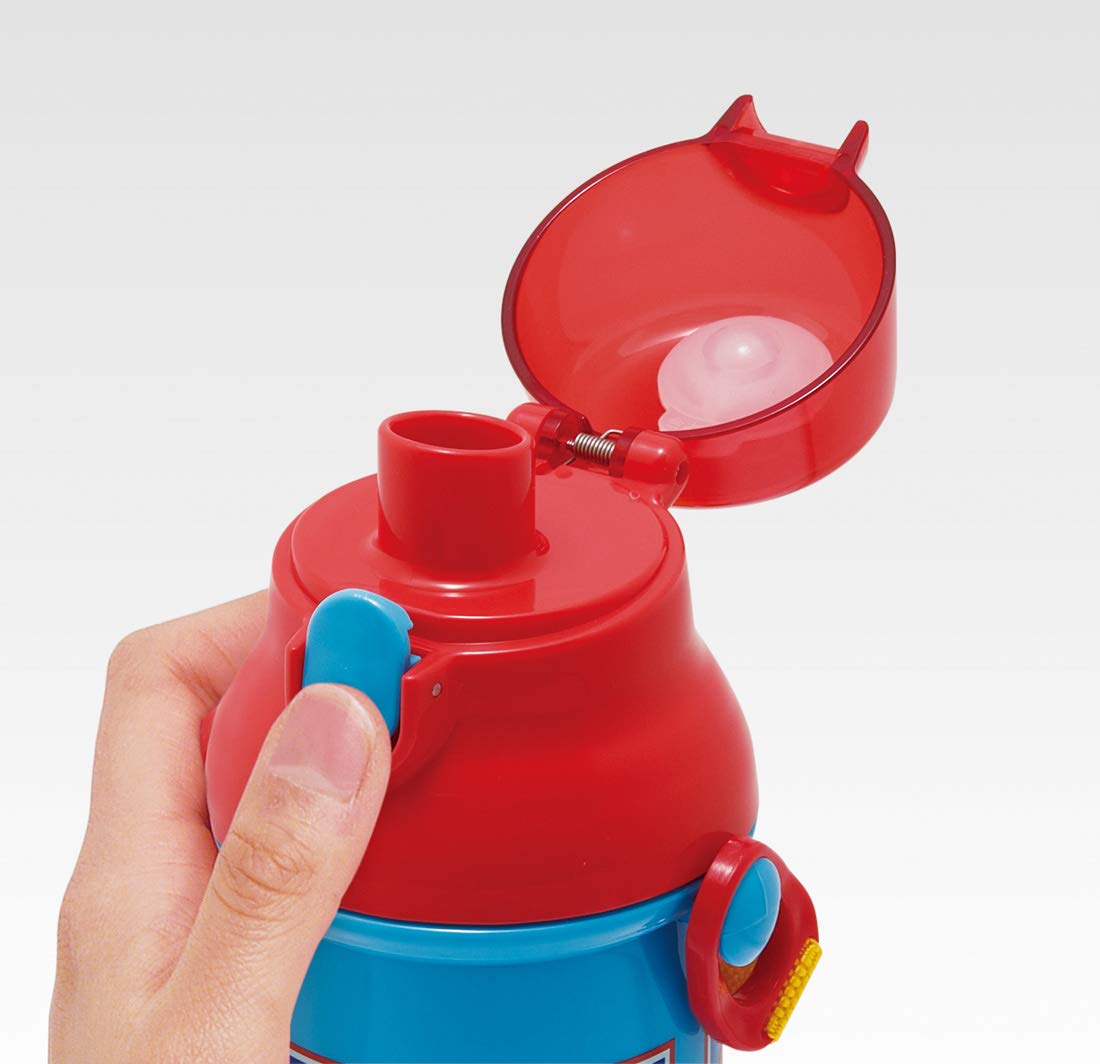 Skater Kids 480Ml Antibacterial Plastic Water Bottle Ag+ Plarail 21 - Made in Japan- Japan Figure Store - #1 Bring To You The Best Japanese Goods