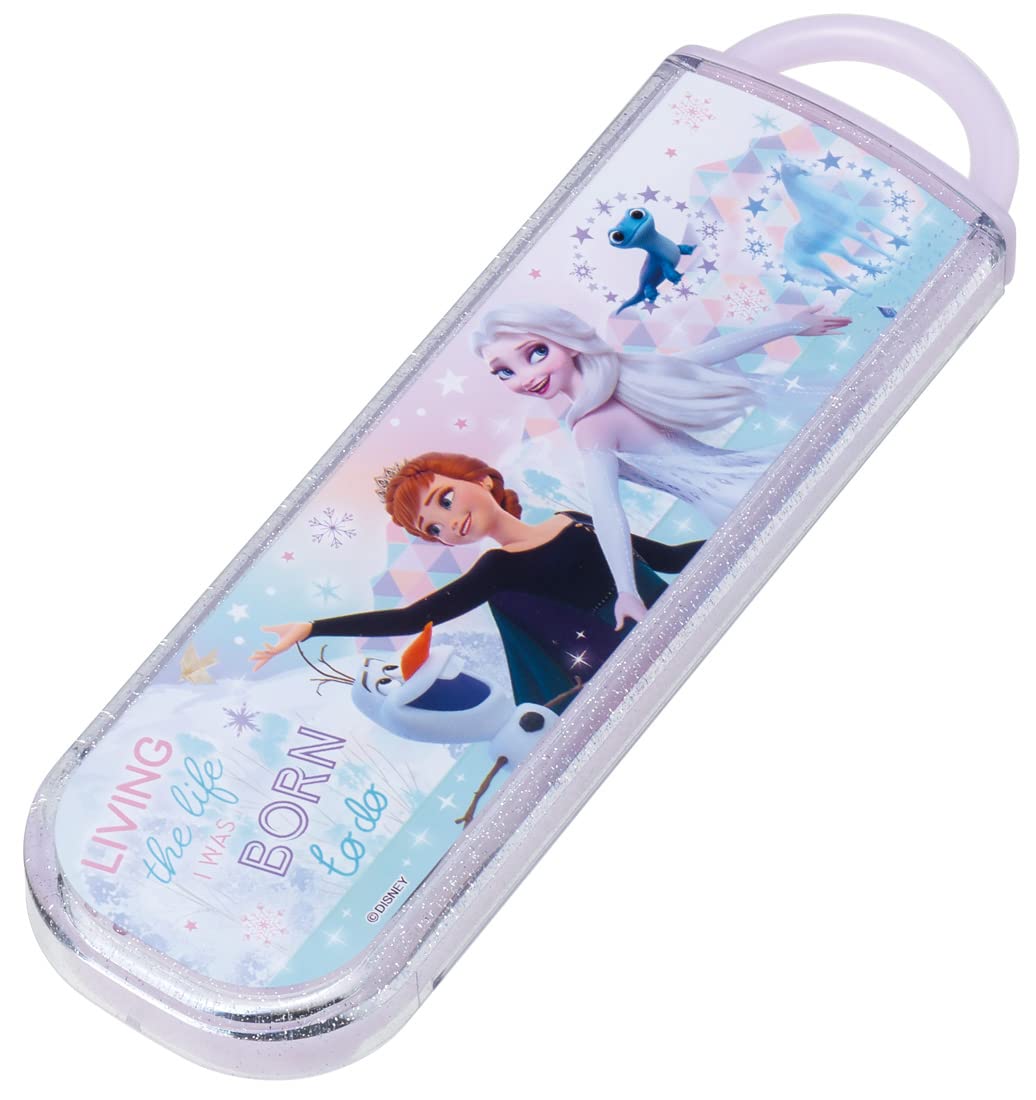 Skater Disney Frozen Chopsticks and Spoon Set Made in Japan Antibacterial - 22 pieces- Japan Figure Store - #1 Bring To You The Best Japanese Goods