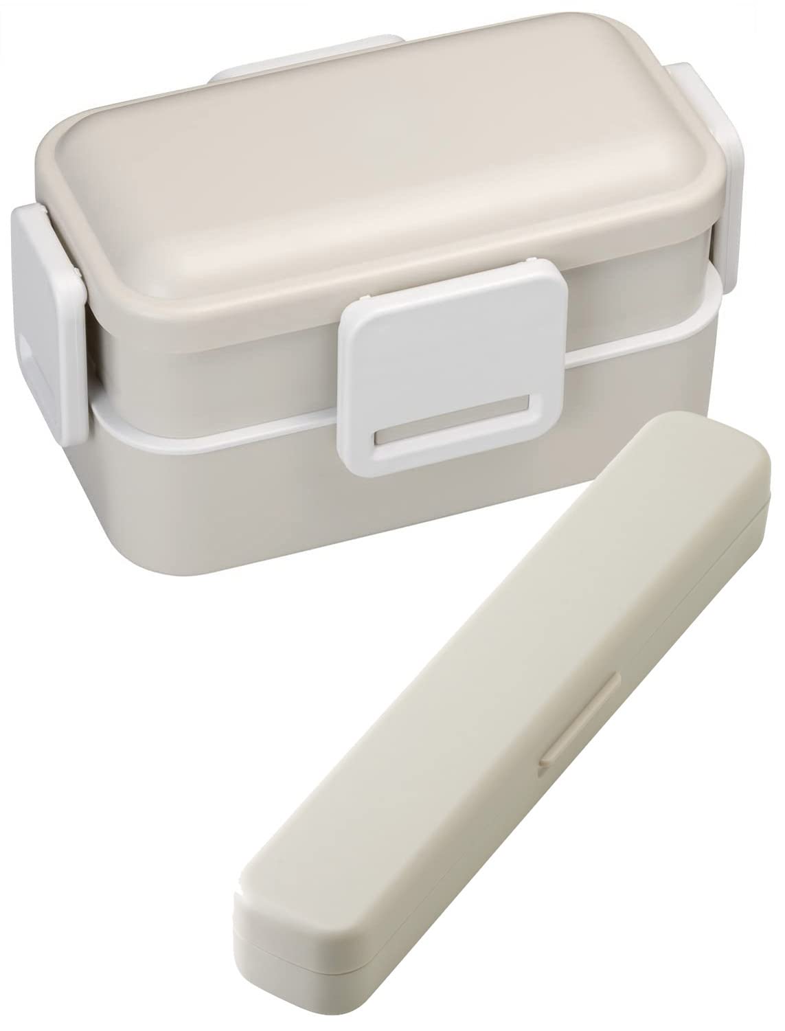 Skater Antibacterial Trio Set Spoon Fork Chopsticks Made in Japan - Dull Gray- Japan Figure Store - #1 Bring To You The Best Japanese Goods