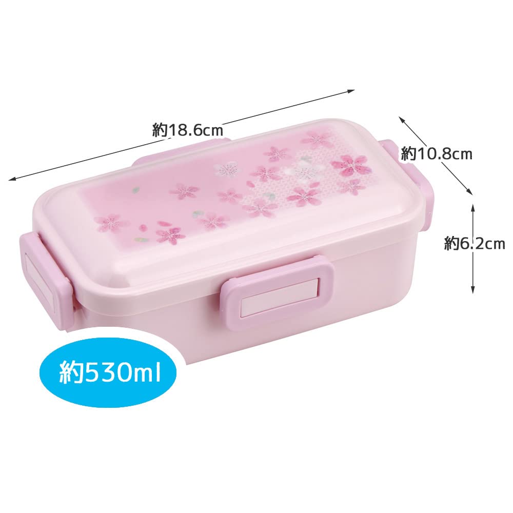 Skater Sakura Dome-Shaped Lunch Box 530ml Antibacterial Softly Serving Made in Japan- Japan Figure Store - #1 Bring To You The Best Japanese Goods
