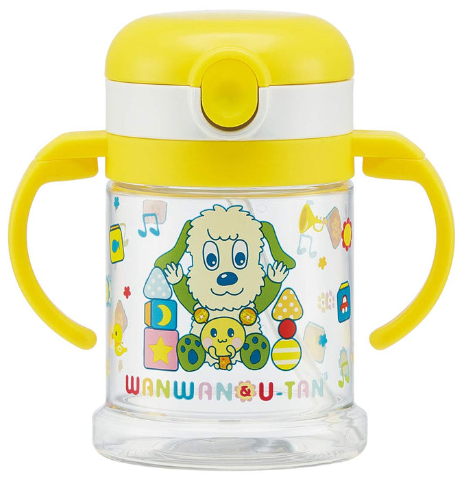 Skater 260ml Baby Straw Mug Foldable Handles for Ages 1 Year & Up - Kshw1N-A- Japan Figure Store - #1 Bring To You The Best Japanese Goods