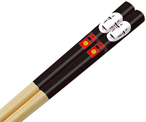 Skater 21cm Bamboo Safety Chopsticks - Spirited Away No-Face Ghibli Design- Japan Figure Store - #1 Bring To You The Best Japanese Goods