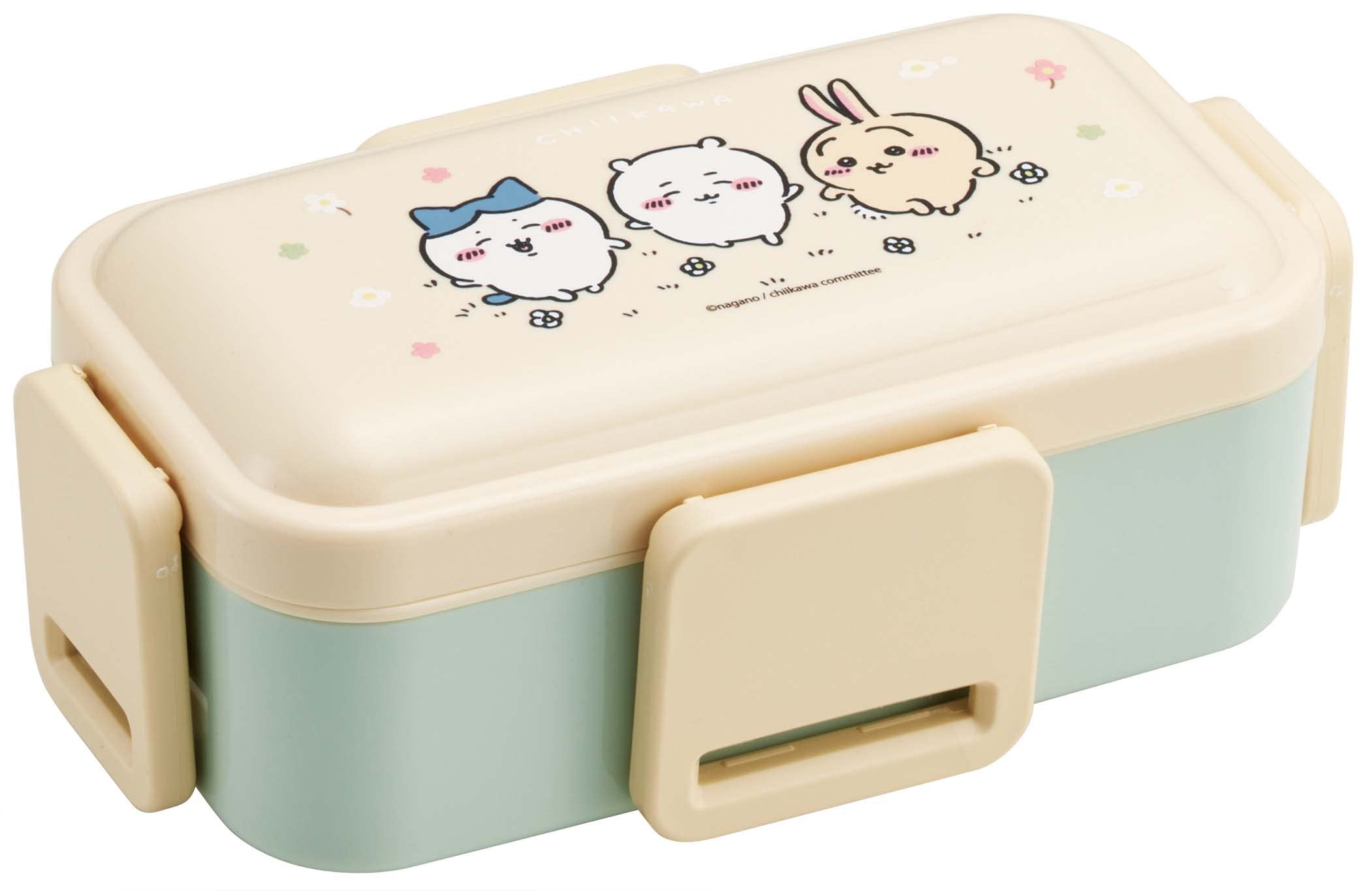 Skater Chiikawa Bento Box 600ml 2-Tier Dome-Shaped Lid Antibacterial Made in Japan for Women- Japan Figure Store - #1 Bring To You The Best Japanese Goods