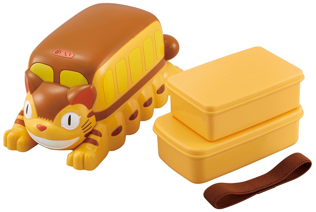 Skater My Neighbor Totoro Cat Bus Lunch Case with Belt - Ghibli Dlb6 Edition- Japan Figure Store - #1 Bring To You The Best Japanese Goods