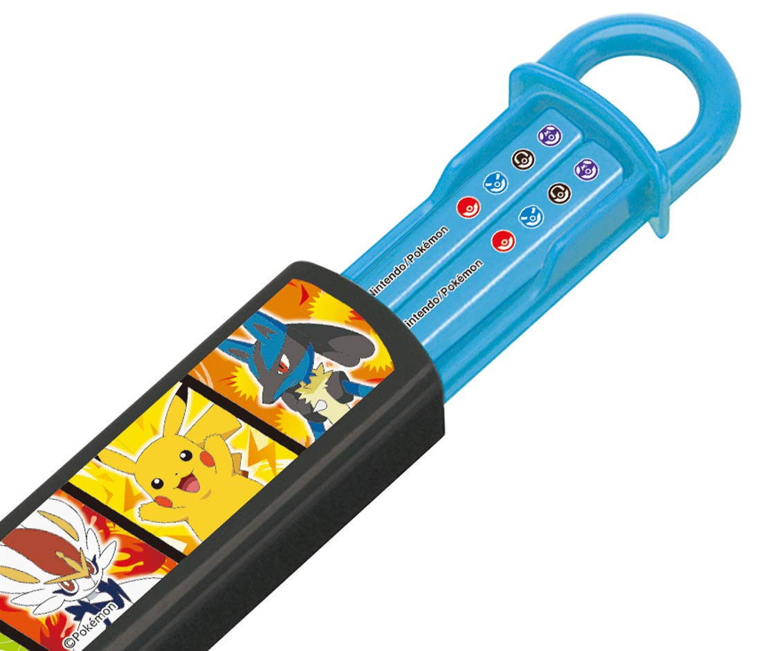 Skater Kids Pokemon Pocket Monsters Chopstick and Case Set 16.5cm Antibacterial Ag+ Made in Japan- Japan Figure Store - #1 Bring To You The Best Japanese Goods