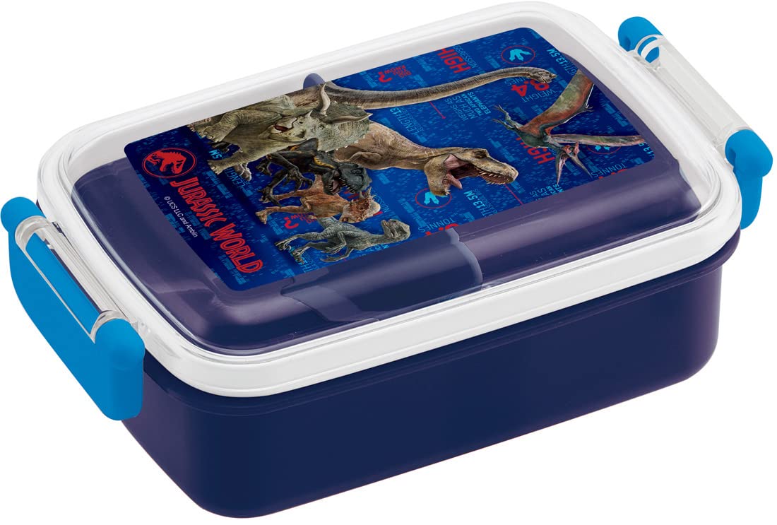 Skater Boys Jurassic World 22 Antibacterial Fluffy 450ml Lunch Box - Made in Japan- Japan Figure Store - #1 Bring To You The Best Japanese Goods