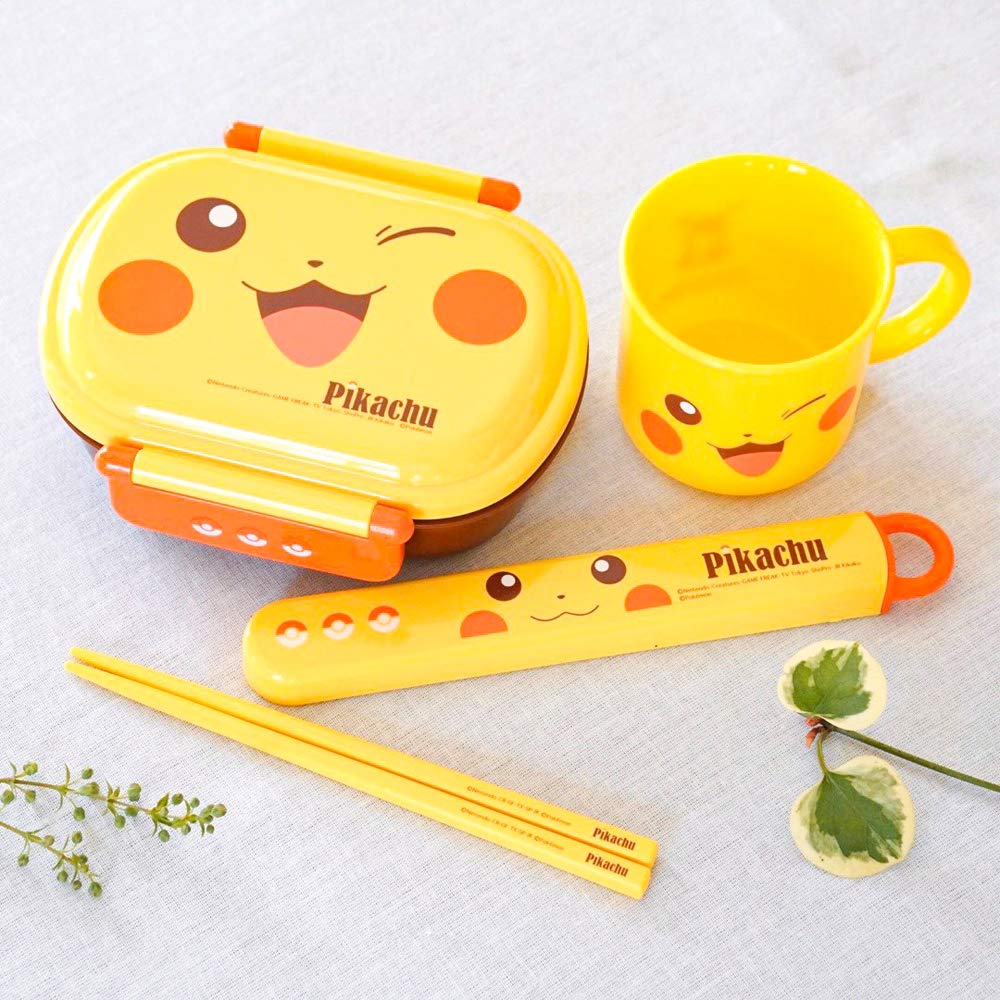 Skater Pikachu Pokemon Children's 360ml Bento Lunch Box - Made in Japan- Japan Figure Store - #1 Bring To You The Best Japanese Goods