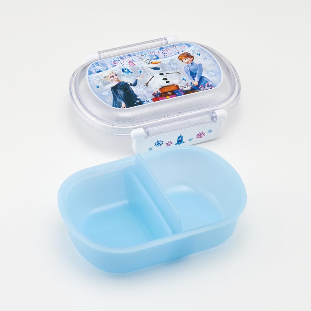 Skater Disney Frozen 24 Dome-Shaped 1-Tier 360ml Children's Lunch Box Antibacterial Made in Japan- Japan Figure Store - #1 Bring To You The Best Japanese Goods