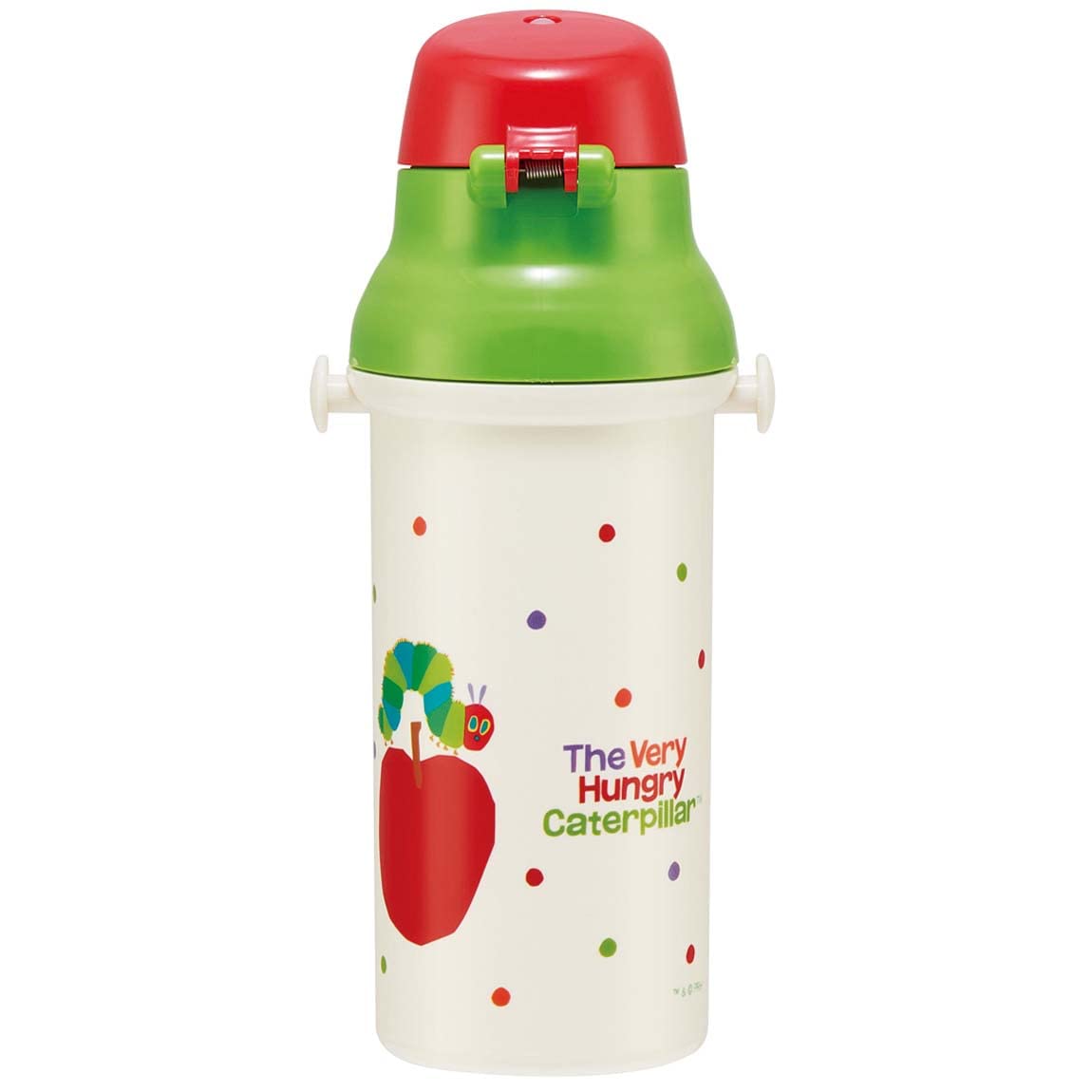 Skater 480ml Children's Water Bottle Antibacterial The Very Hungry Caterpillar Made in Japan- Japan Figure Store - #1 Bring To You The Best Japanese Goods