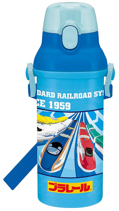 Skater 480ml Kids Water Bottle Plarail Design Made In Japan- Japan Figure Store - #1 Bring To You The Best Japanese Goods