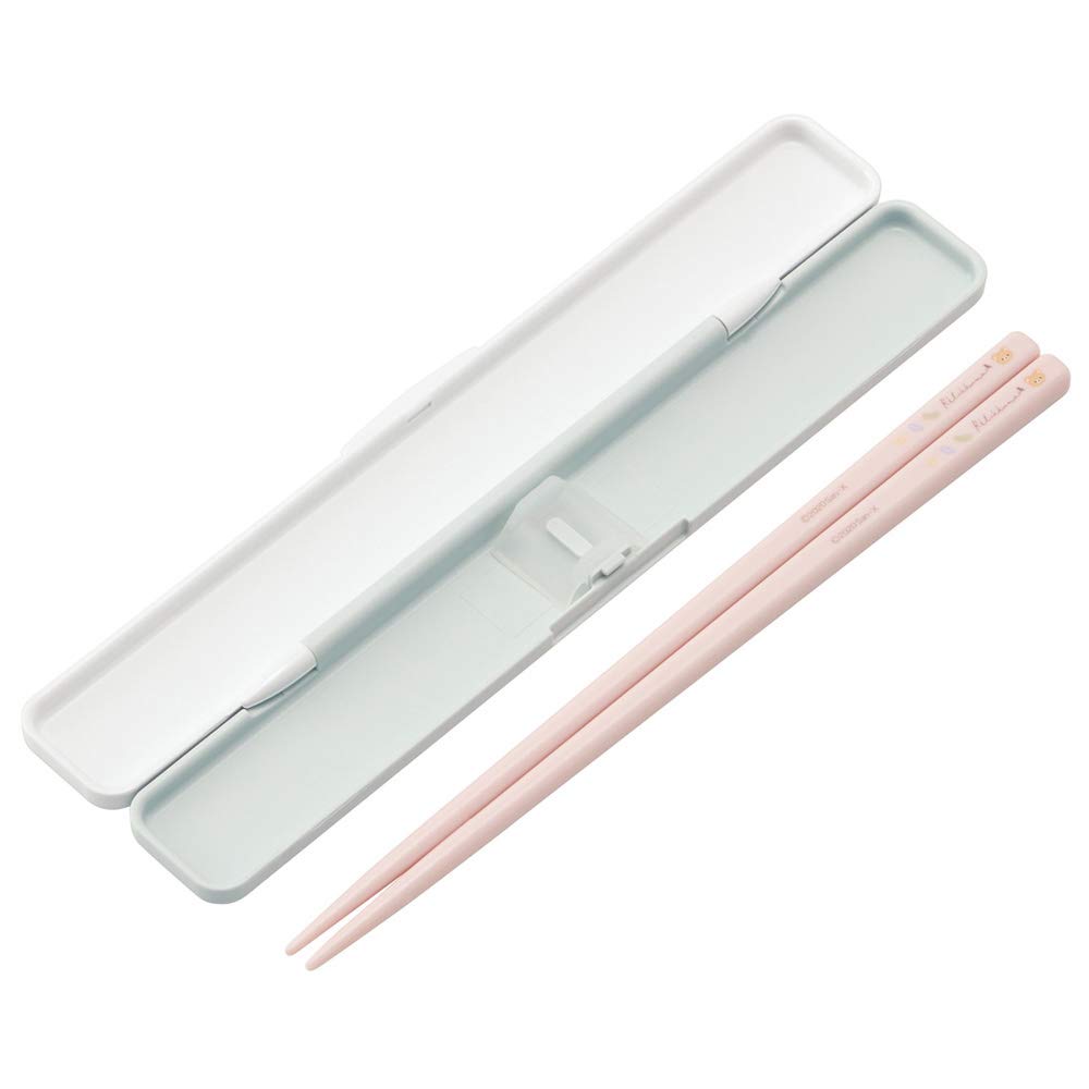 Skater 18cm Rilakkuma Floral ABC3 Chopsticks and Case Set- Japan Figure Store - #1 Bring To You The Best Japanese Goods
