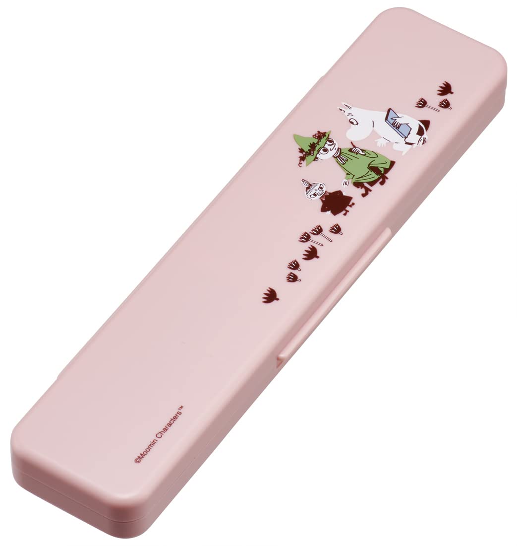 Skater Moomin 18cm Antibacterial Silver Ion Chopsticks and Spoon Set Made in Japan- Japan Figure Store - #1 Bring To You The Best Japanese Goods