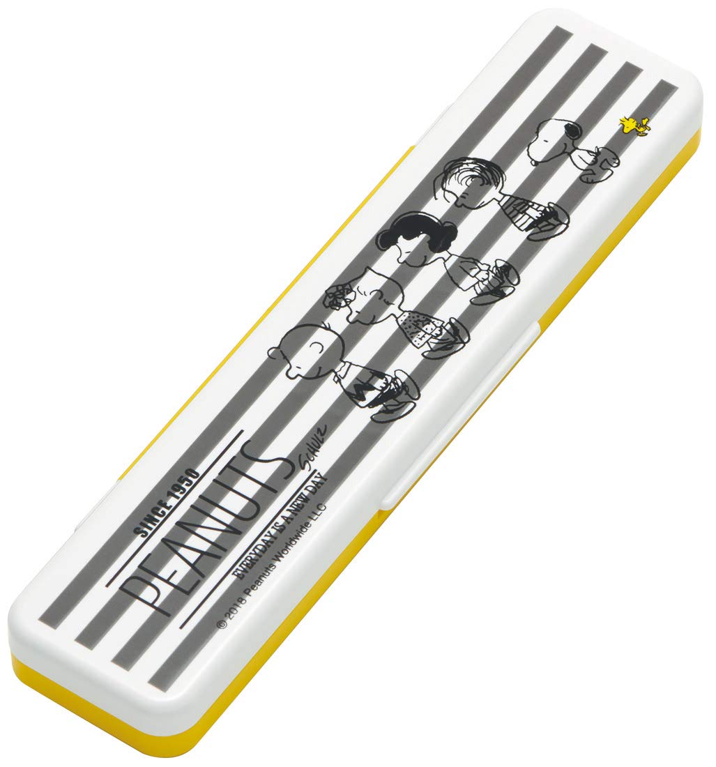 Skater 18cm Snoopy Peanuts Chopsticks and Spoon Set Made in Japan- Japan Figure Store - #1 Bring To You The Best Japanese Goods