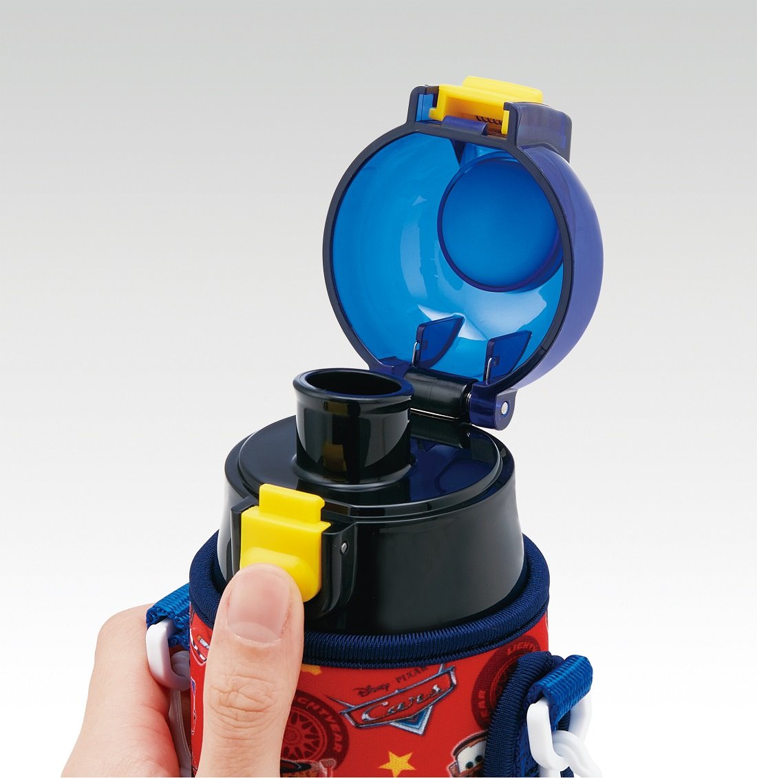 Skater Stainless Steel Water Bottle with Cover Disney Cars 17 470ml- Japan Figure Store - #1 Bring To You The Best Japanese Goods