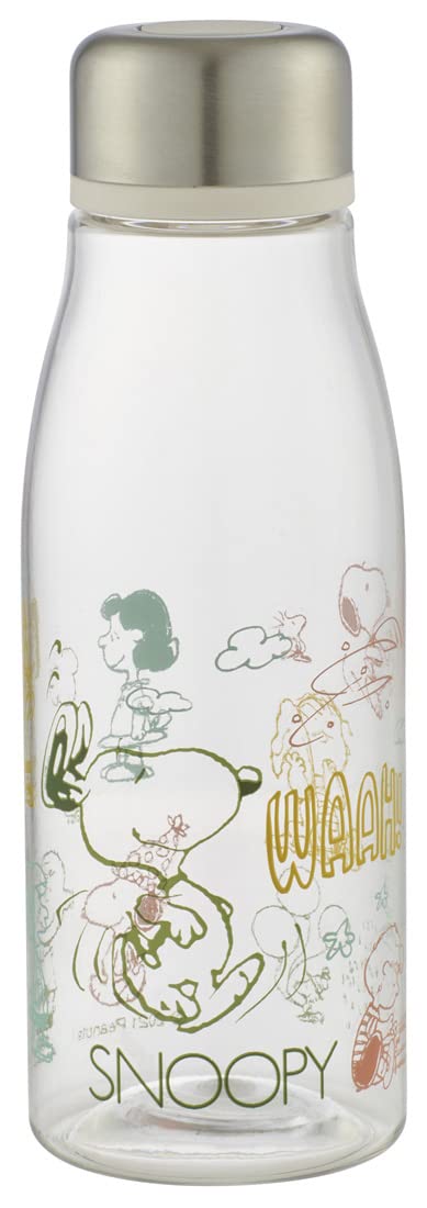 Skater Awesome Peanuts Snoopy 500ml Water Bottle with Tea Strainer- Japan Figure Store - #1 Bring To You The Best Japanese Goods