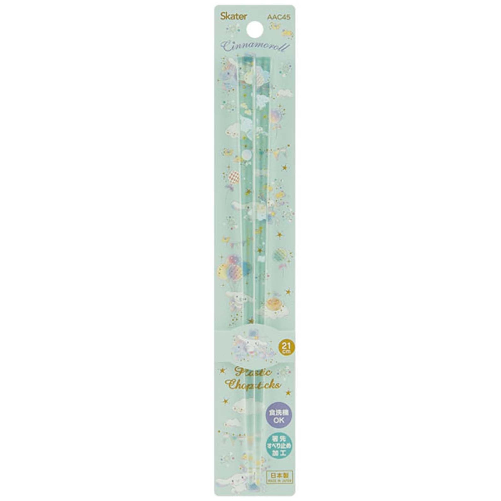 Skater 21cm Acrylic Cinnamoroll Happiness Girl Sanrio Chopsticks Dishwasher Safe- Japan Figure Store - #1 Bring To You The Best Japanese Goods