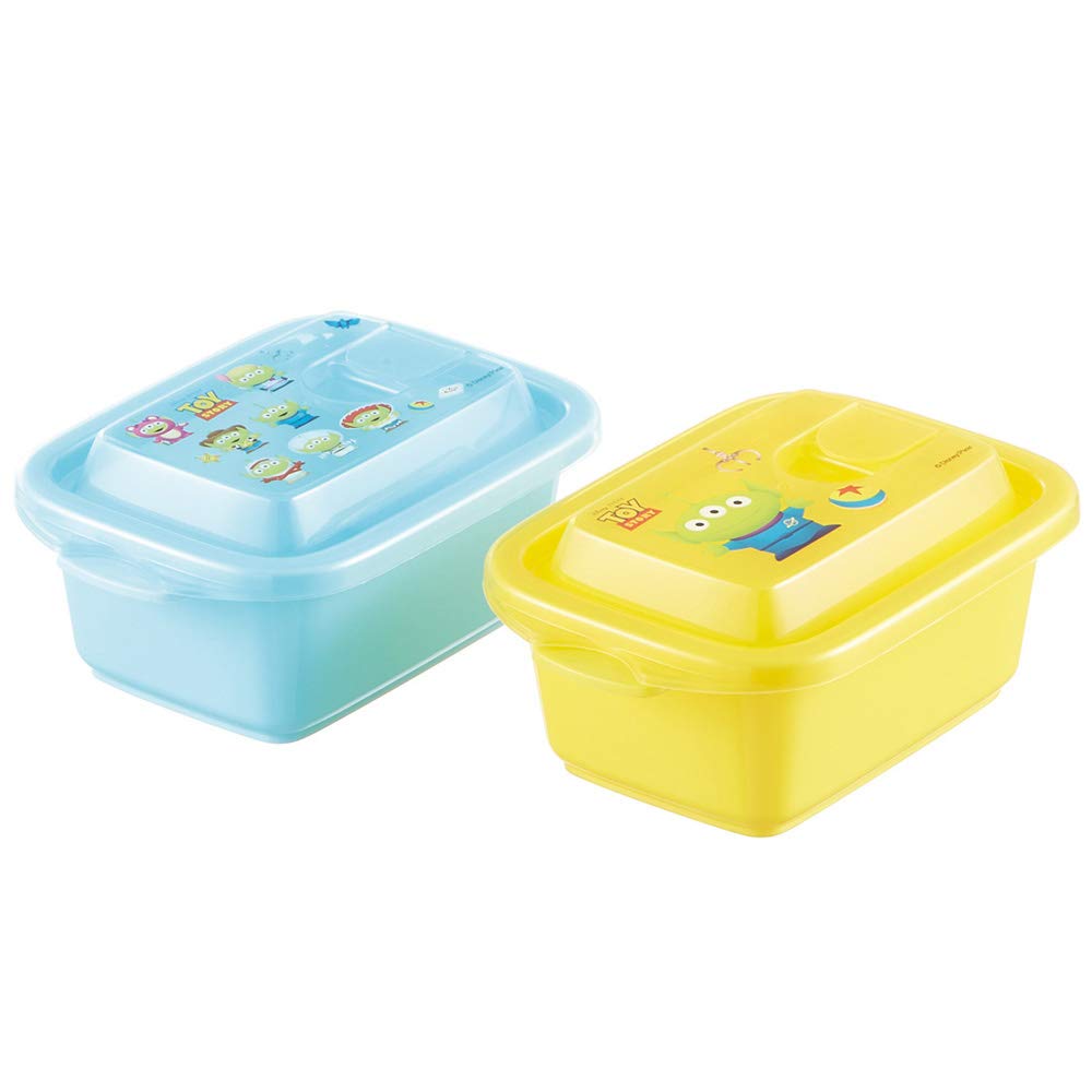 Skater Disney Toy Story Alien Costume 300ml Sealed Storage Container Pack of 2- Japan Figure Store - #1 Bring To You The Best Japanese Goods