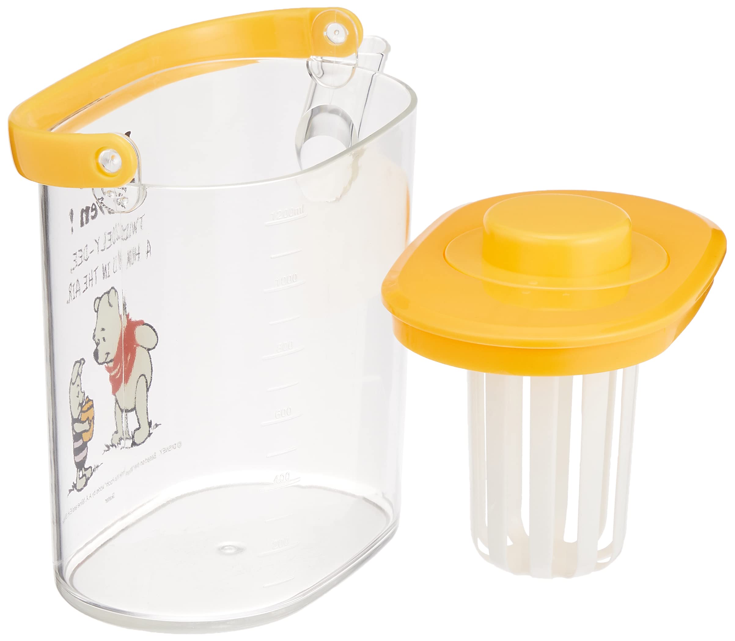 Skater 1.2L Disney Winnie The Pooh Comic Teapot with Heat-Resistant Strainer- Japan Figure Store - #1 Bring To You The Best Japanese Goods