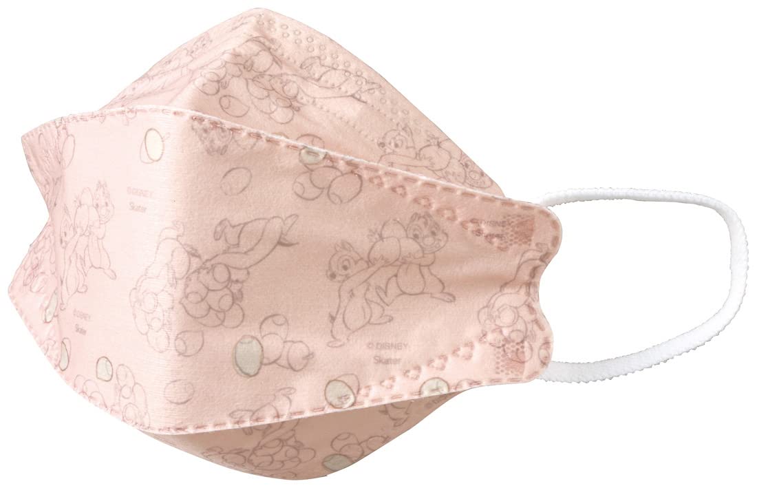 Skater Disney Chip & Dale High-Performance 3D Three-Layer Mask 5-Piece Set Regular Size- Japan Figure Store - #1 Bring To You The Best Japanese Goods