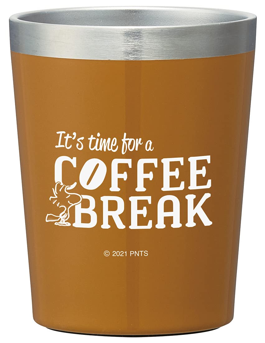 Skater 240Ml Stainless Steel Coffee Tumbler Insulated Snoopy Design STCV1-A- Japan Figure Store - #1 Bring To You The Best Japanese Goods