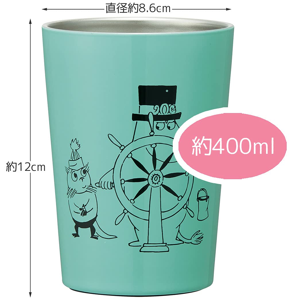 Skater 400ml Moomin Stainless Steel Tumbler - Insulated Coffee Mug for Convenience Store- Japan Figure Store - #1 Bring To You The Best Japanese Goods